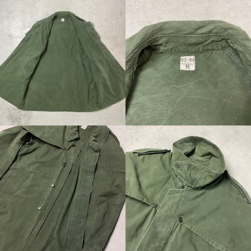 50〜60年代 フランス軍 フロックコート レインコート メンズL相当 古着
