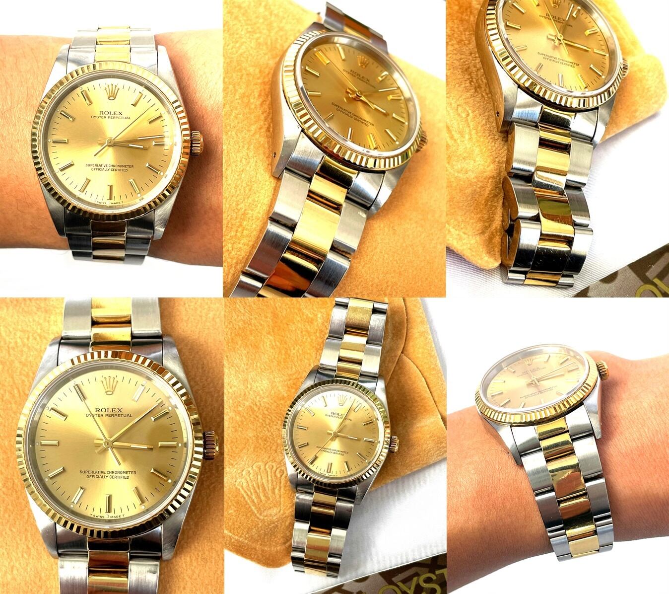 ROLEX ロレックス オイスターパーペチュアル K18 ホワイトゴールド 時計 ロレックスオイスター パーペチュアル ホワイトゴールドを購入 | Chrono24