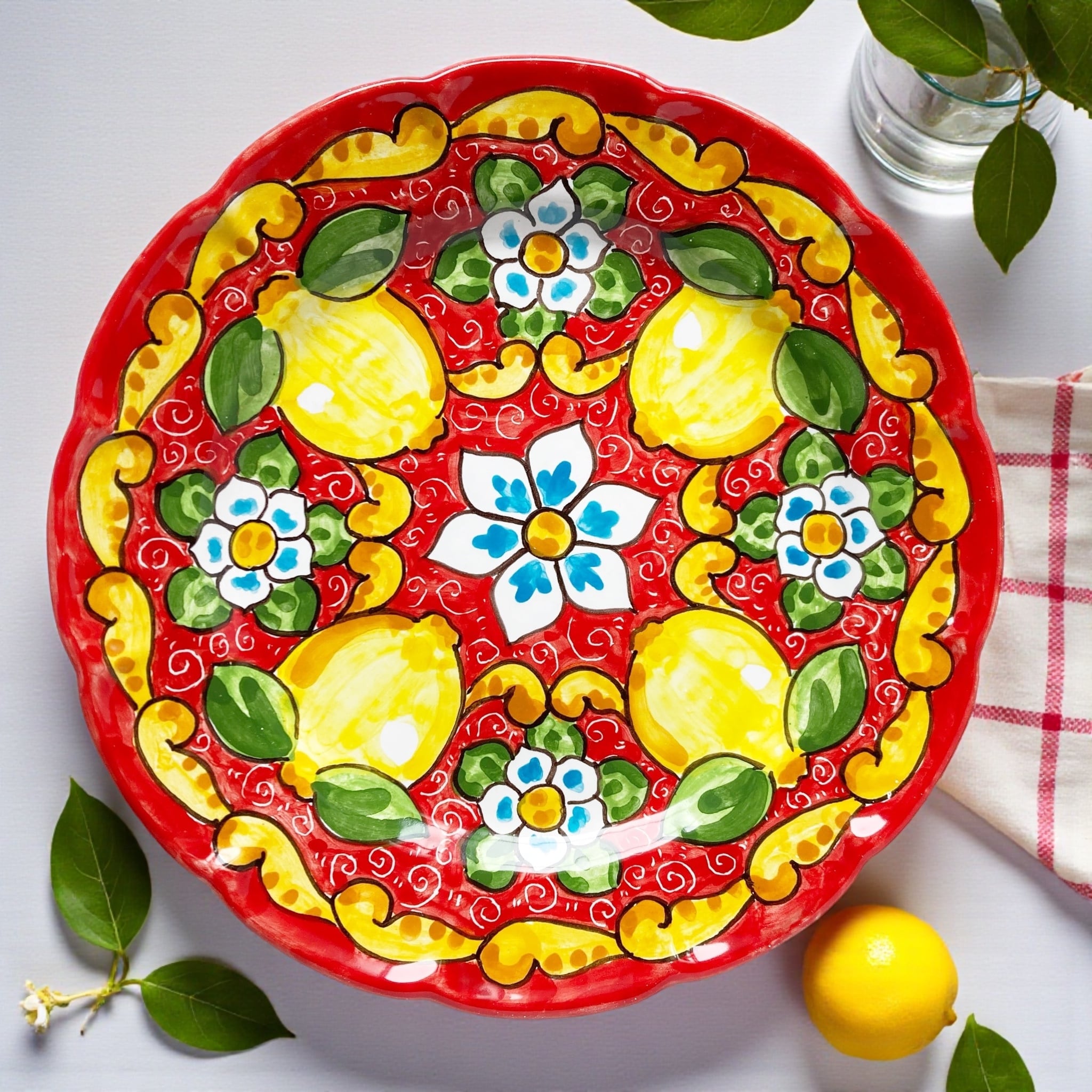 マヨリカ　陶皿 189f1bdbce9173c4f4d75bde18e948