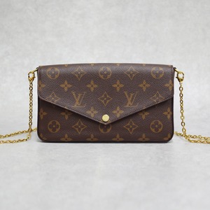 LOUIS VUITTON ルイ・ヴィトン モノグラム ポシェットフェリシー　チェーンウォレット