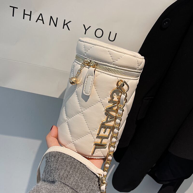 チェーン オータムウィンター 秋物 冬物 メッセンジャーバッグ 手作りハンドバック3598151304