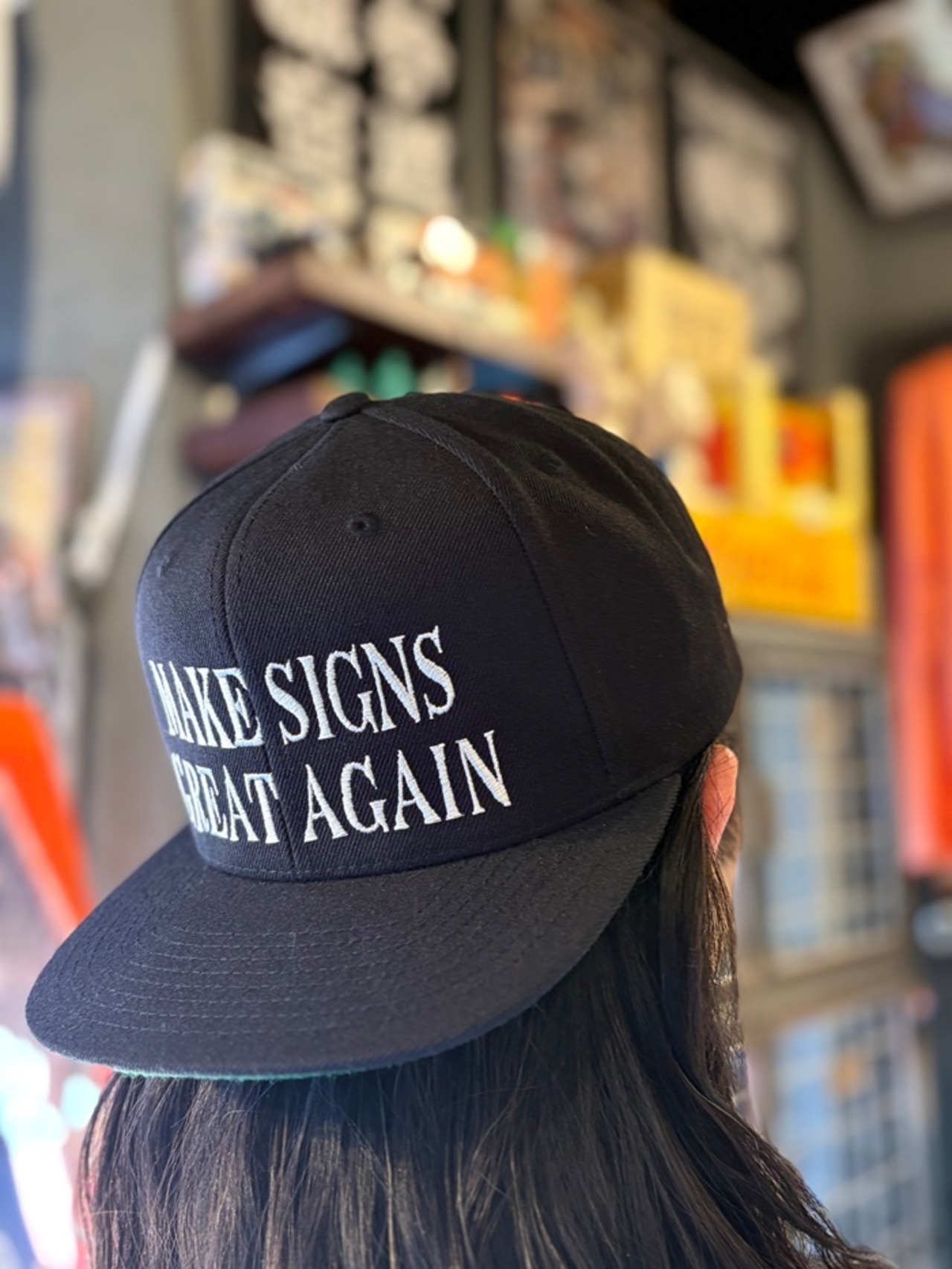 BEAT.F.P.G / MAKE SIGNS GREAT AGAIN BASE BALL CAP / CAP / キャップ / BLACK - 7