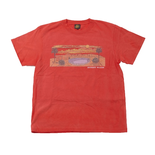 SURFSKATECAMP #Souvenir Tee Red