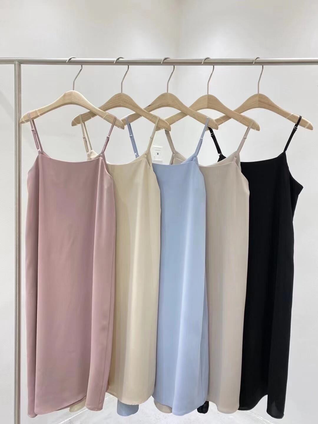 シンプルキャミワンピース　AJ2205-632