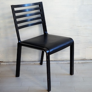 銀座凮月堂 天童木工 椅子（４）ブラック