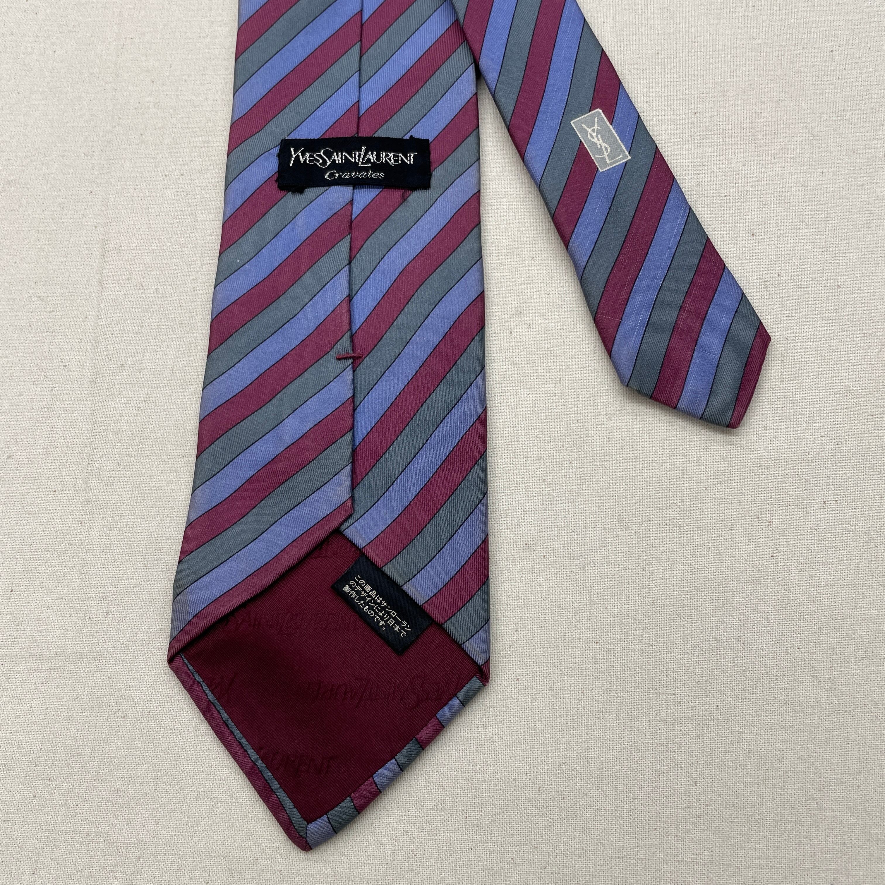 Yves Saint Laurent】necktie イブサンローラン ネクタイ YSL | no