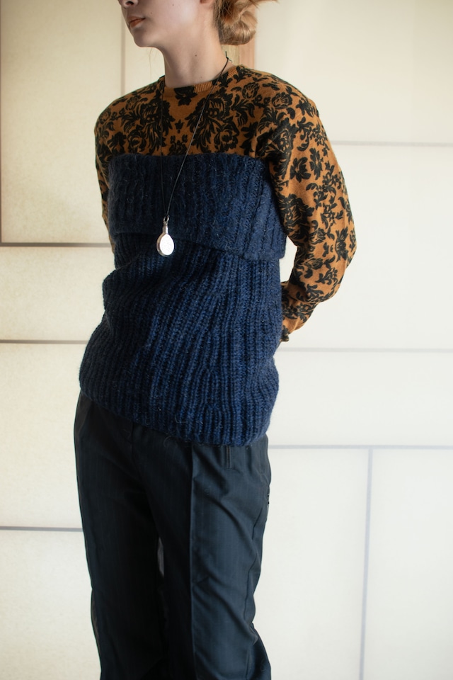 1980-90s lib knit bustier