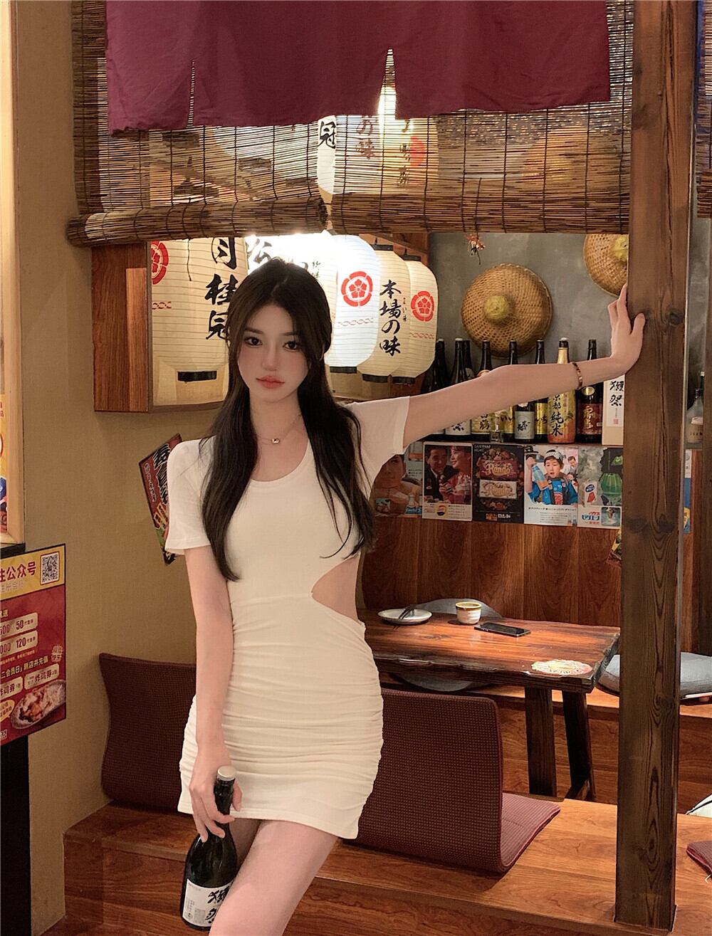 ドレス サマーショートスカート ウェスト 大人ガーリー スウィート キュート カジュアル 夏物 ブラックストロベリース36147536789