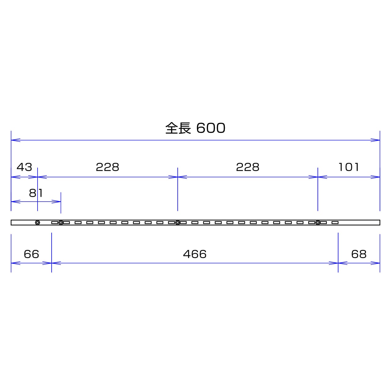OL2-SSF-11 サイズ（600） | 可動棚・壁面収納のSSシステム（シューノ