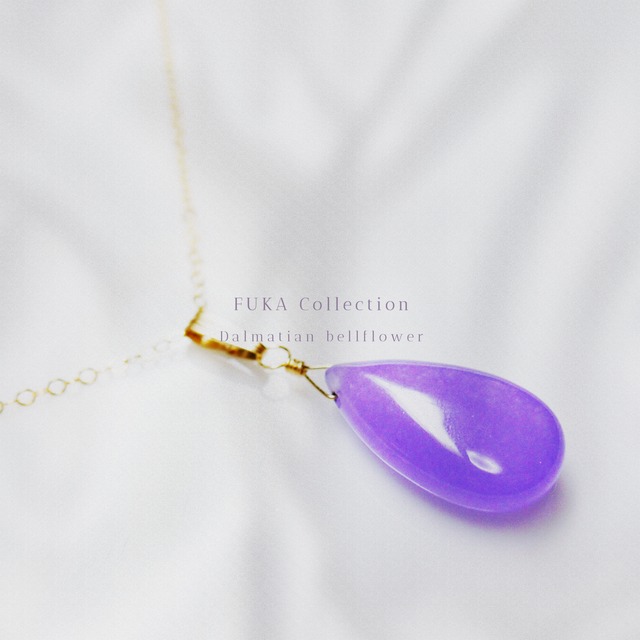 14kgf agate gold necklace 天然石