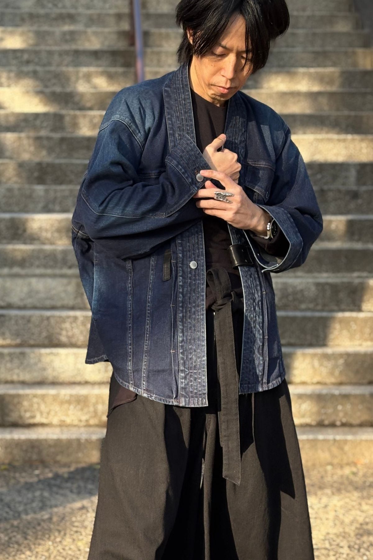 20着限定｜残りわずか 】DENIM JAPAN JACKET―岡山デニムと和の構造美