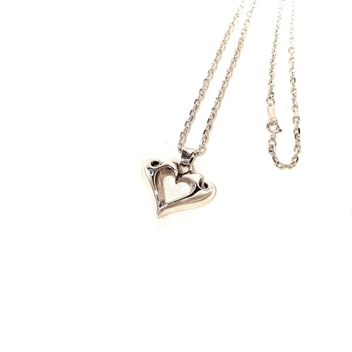 THIRTEENDESIGNS サーティーンデザインズ Large Heart 2 Heart Pendant