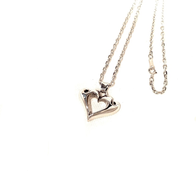 THIRTEENDESIGNS サーティーンデザインズ　Small Heart 2 Heart Pendant