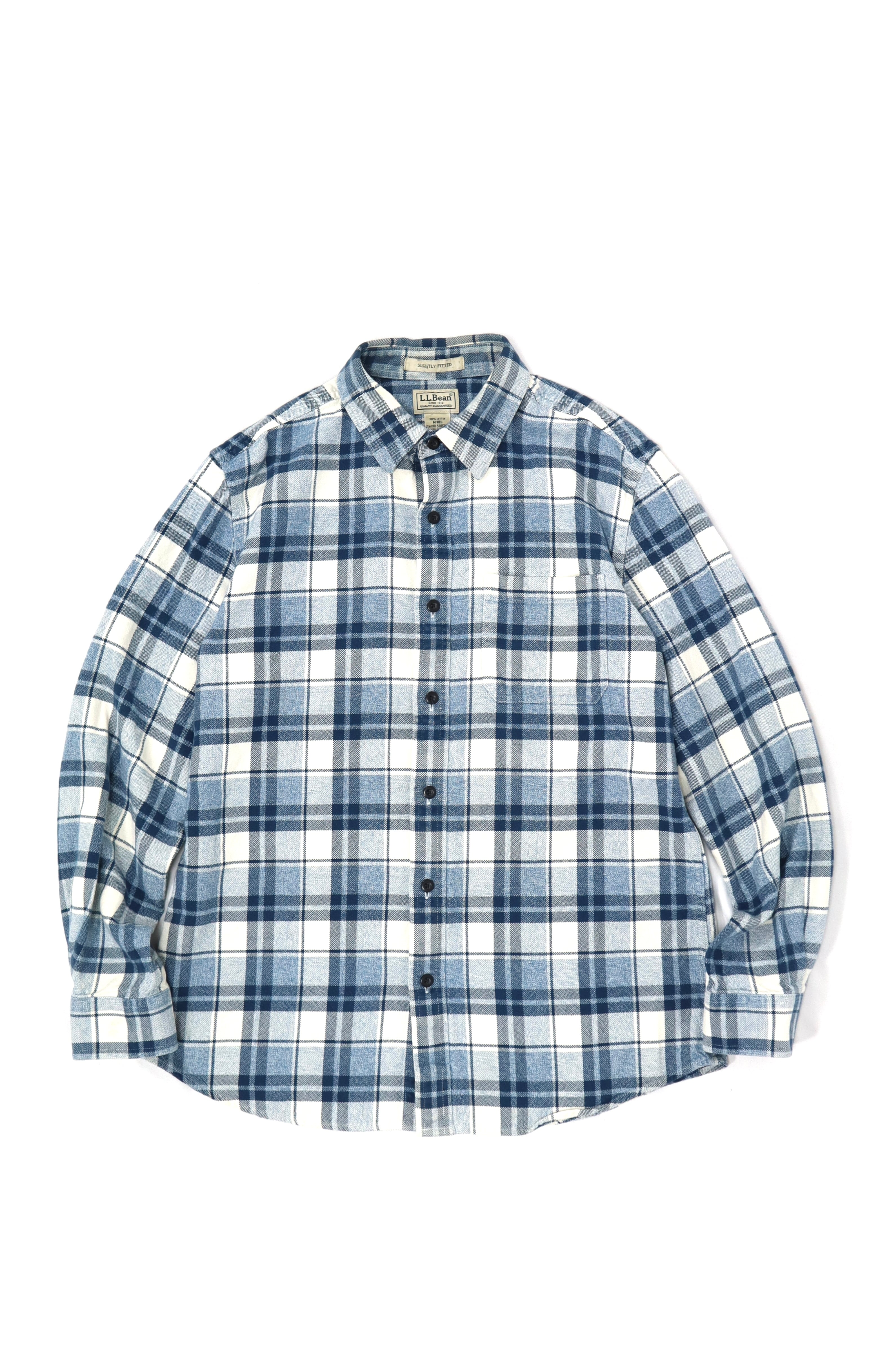 USED 00s L.L.Bean flannel shirt
