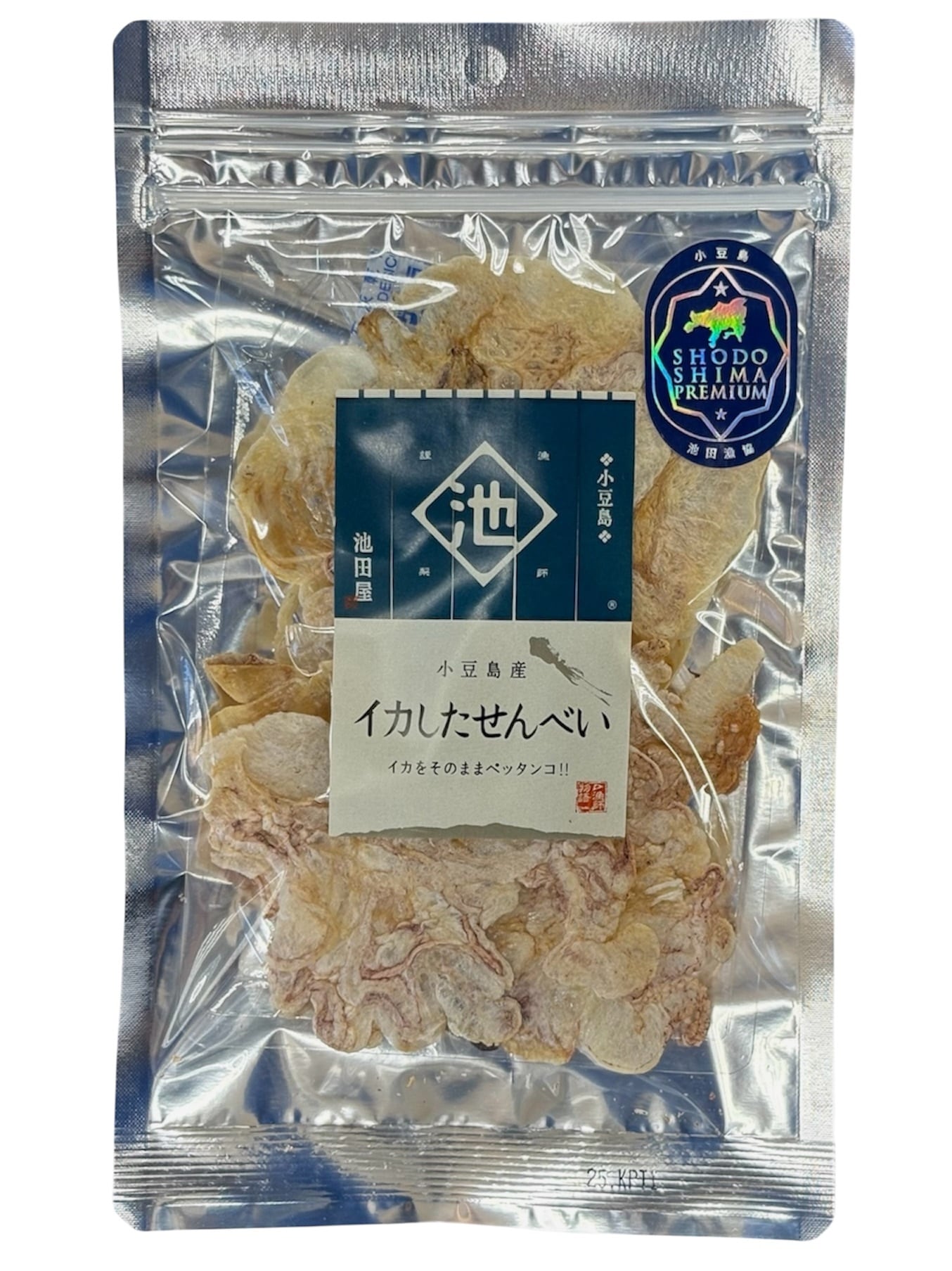 小豆島産　イカしたせんべい