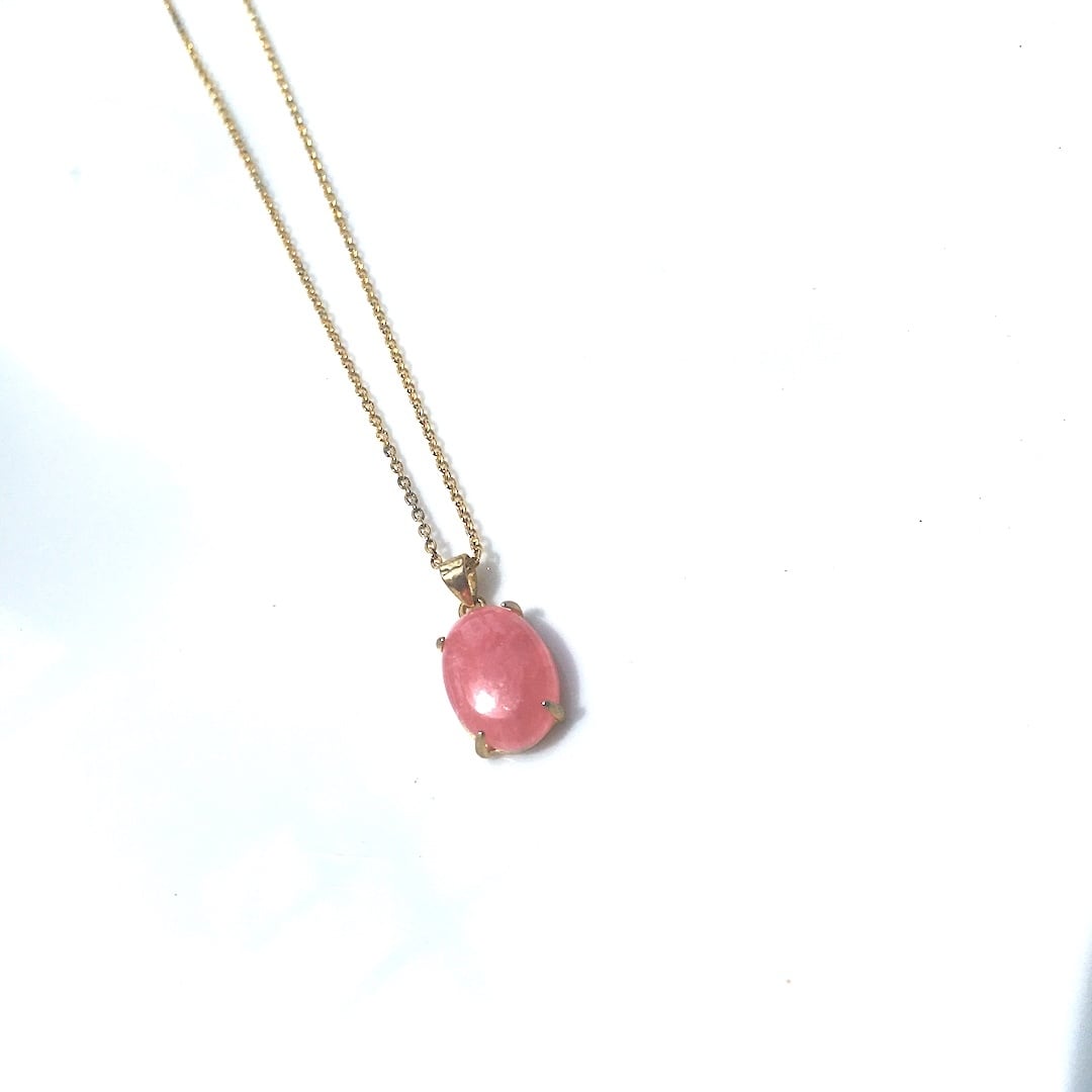【一点物】✦⋆.·Eternal Rose ─ インカローズの14kgfネックレス⋆.·StarFlowerGallery