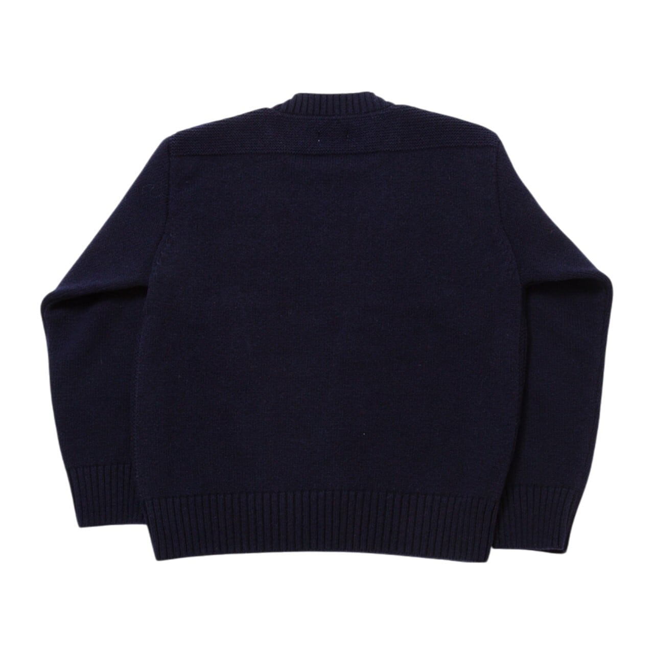 KeyHole (THE CORONA UTILITY) / NAVY CREW Shetland Wool - ネイビー
