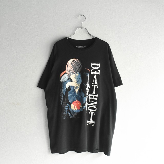 “DEATHNOTE”『夜神月』 Front Printed Design Anime T-shirt s/s