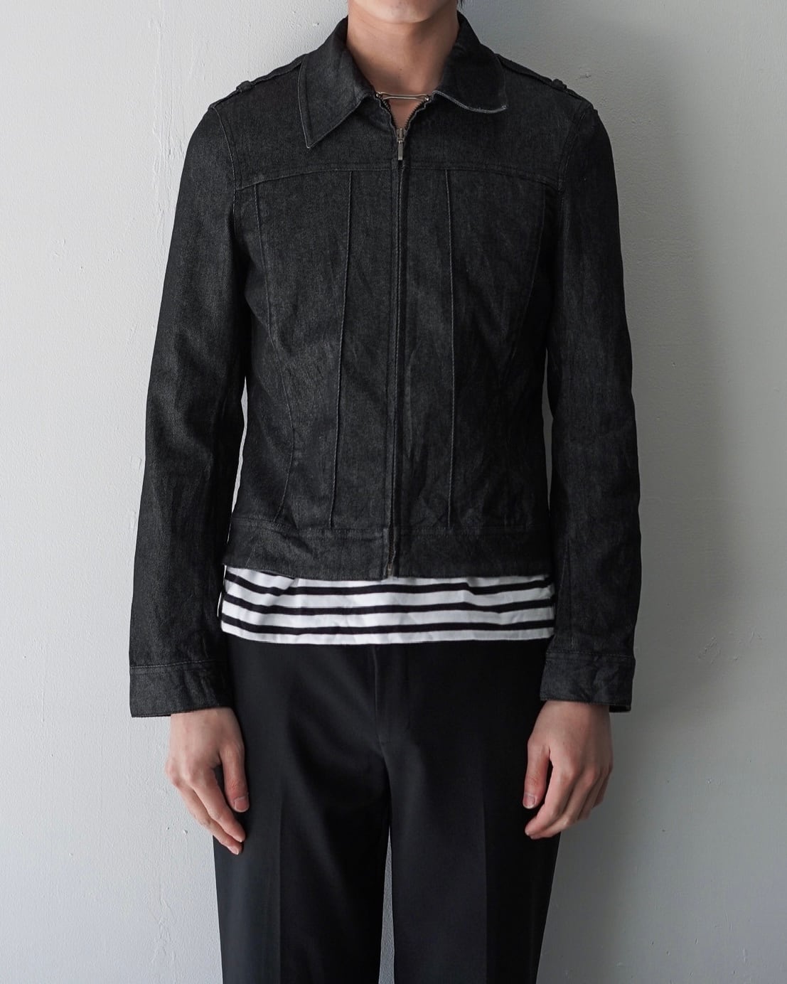 COMME des GARCONS HOMME DEUX】zip detail single jacket | Hype