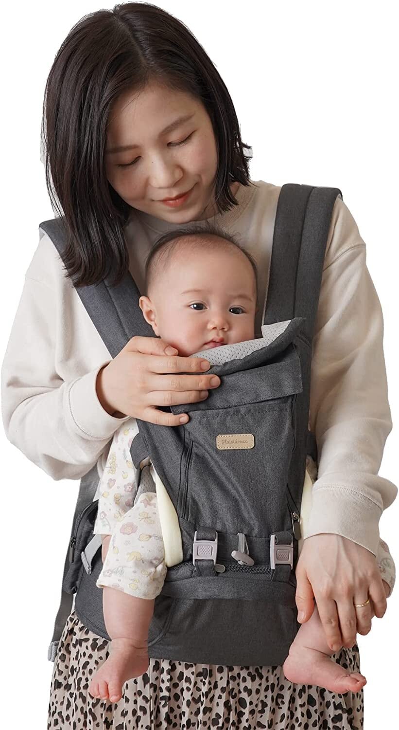 おんぶ紐　ヒップシート　新生児　AsuMake株式会社　赤ちゃん　Plaisiureux　抱っこ紐　だっこひも　抱っこひも　多機能
