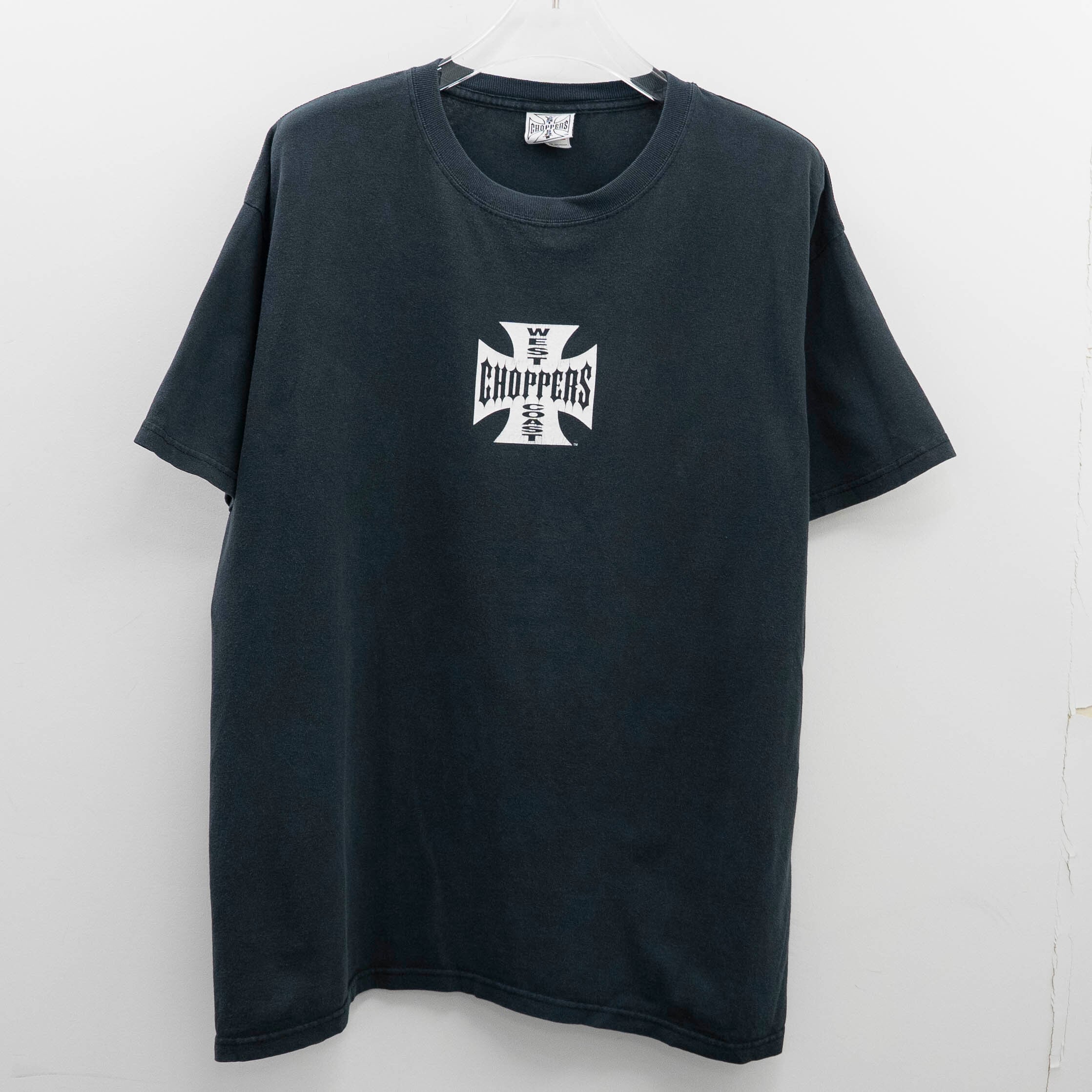West Coast Choppers " Logo Black " Original Tag XL【E6-158】