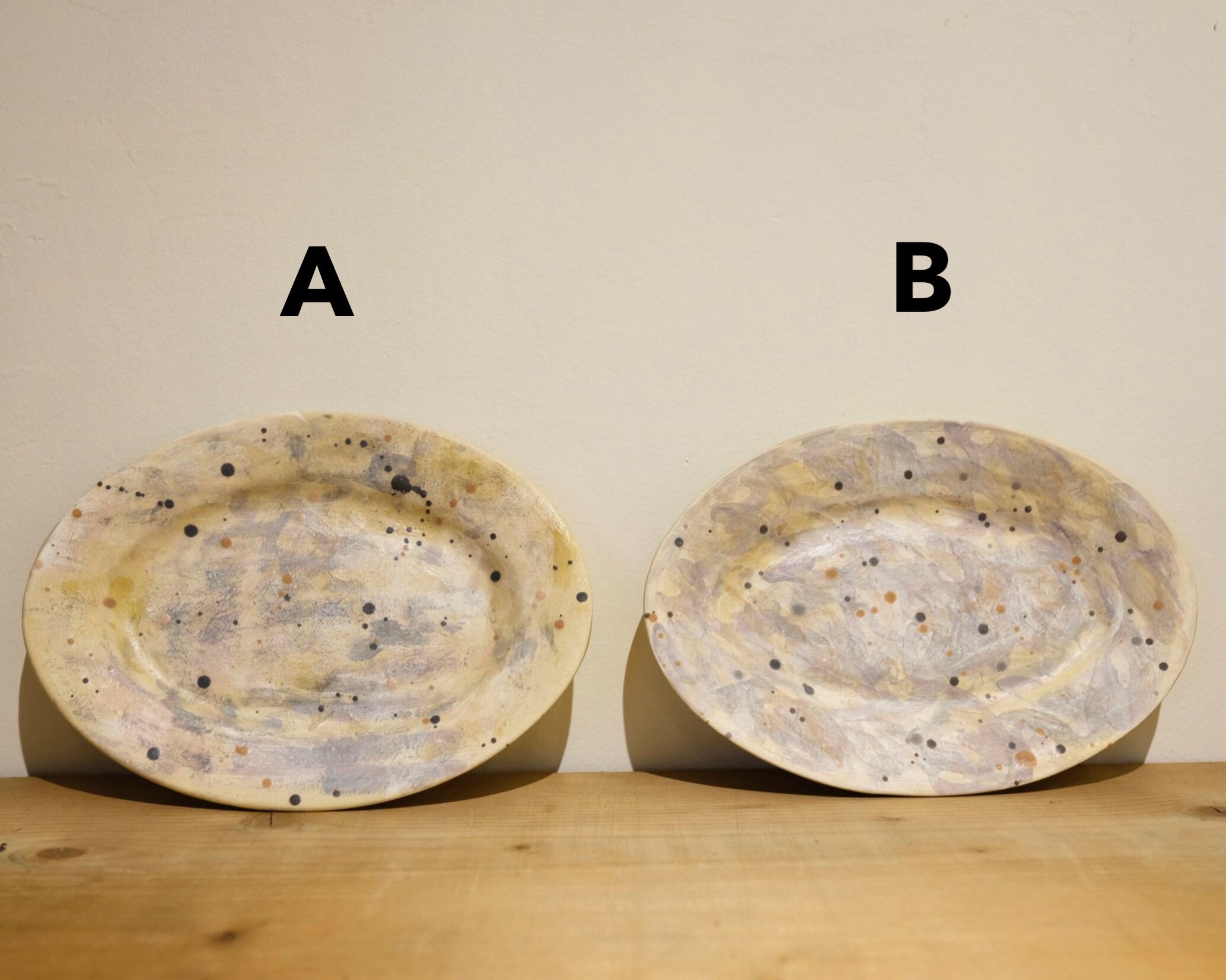 佐藤尚理さん小皿とオーバル皿 新品未使用】佐藤尚理 オーバル皿2枚セット 【公式通販】