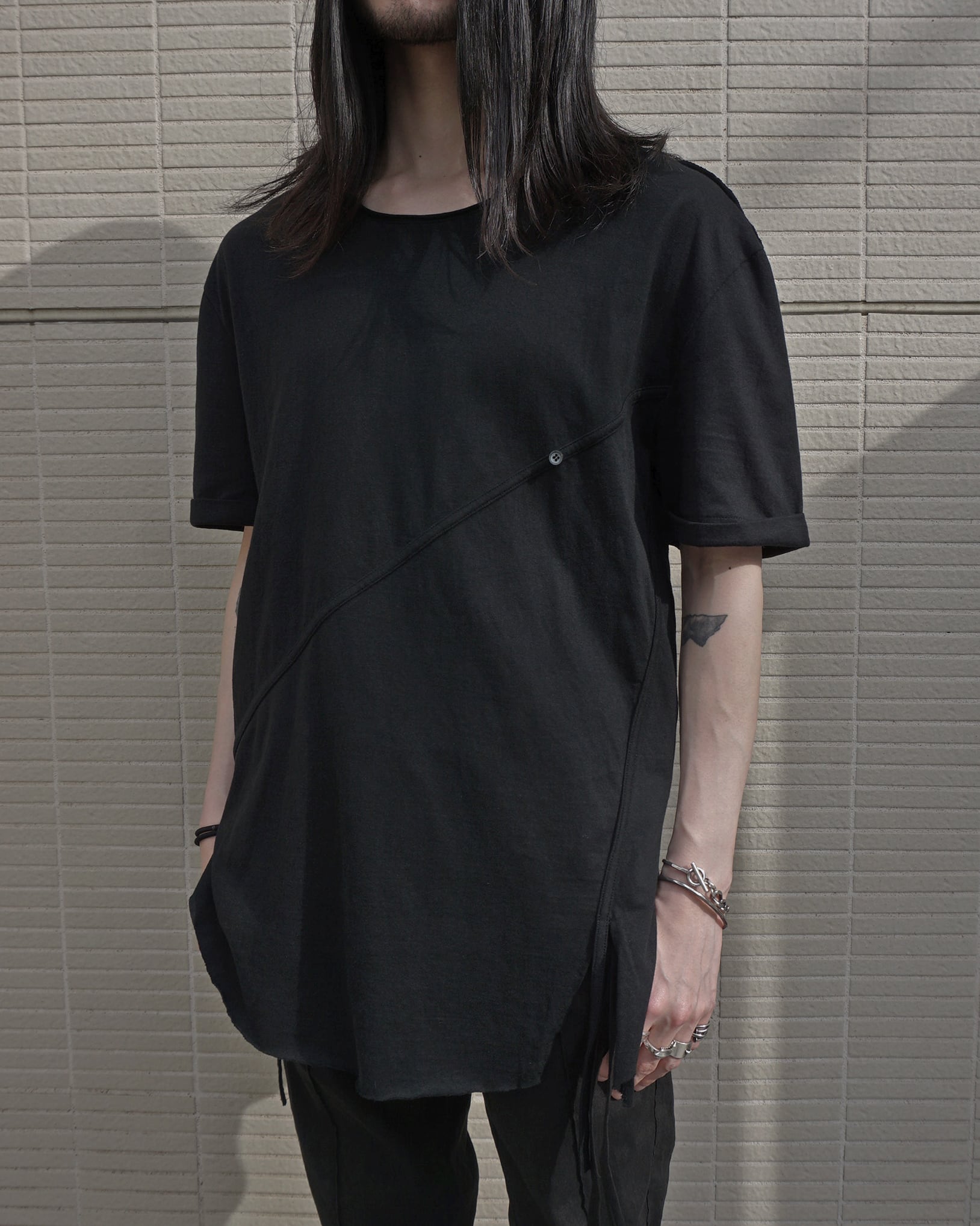 ASKYY / CROSS CUTSEW / BLK | ASKYY TOKYO FLAGSHIP