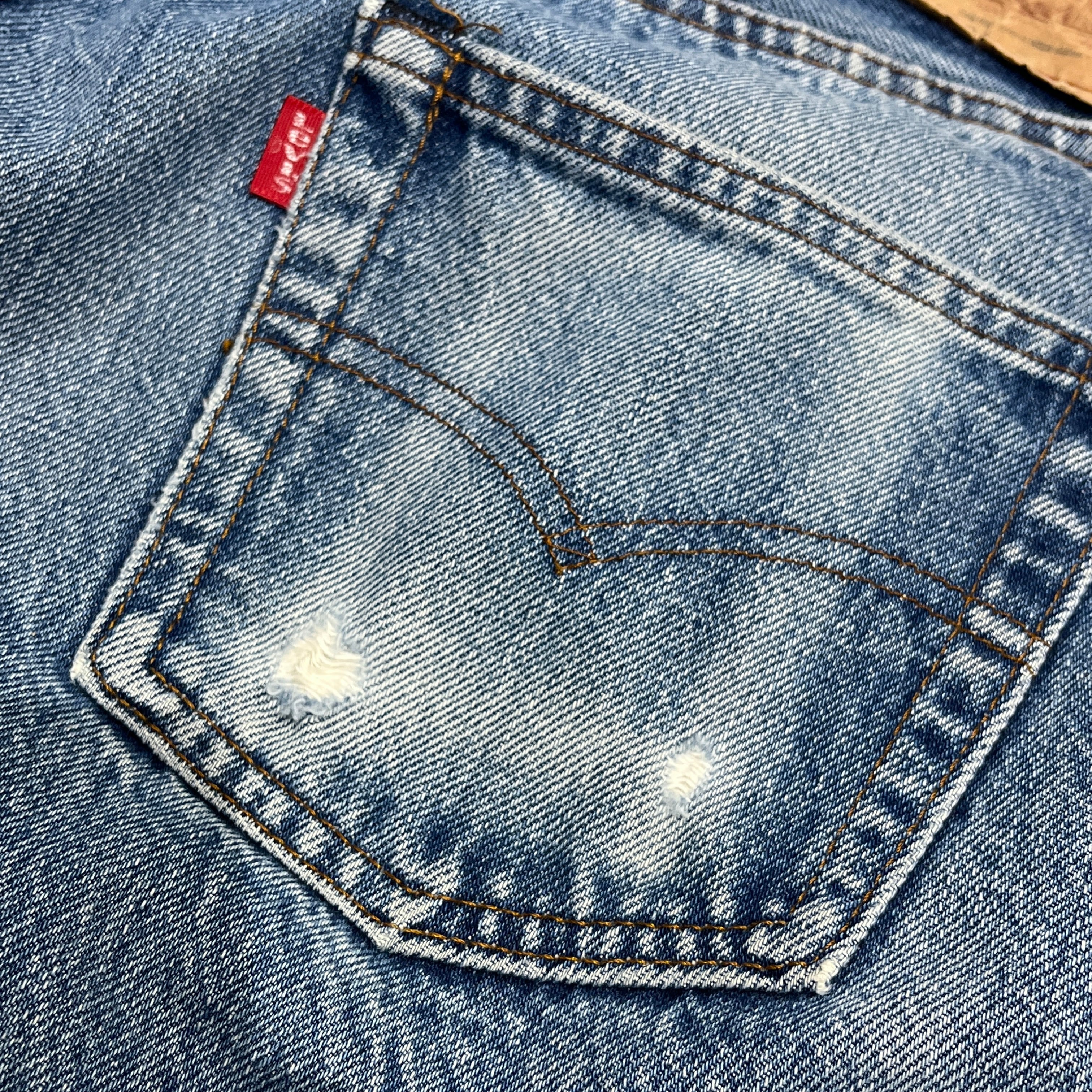 80s Levi's vintage denim red line 赤耳 501パンツ