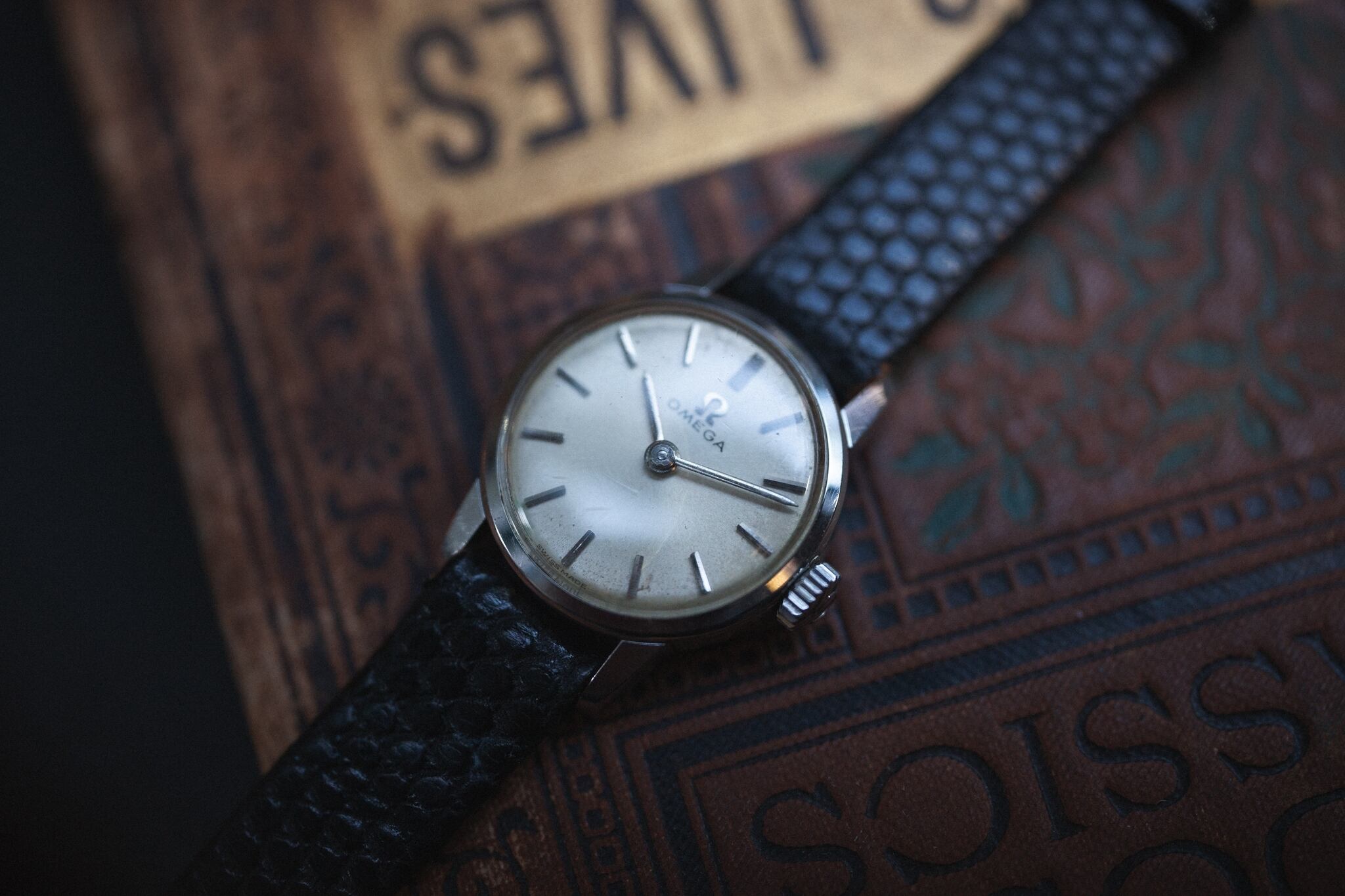 OMEGA】 1960's オメガ 2針 ステンレスシルバー エイジング OMEGA】 1960's オメガ 2針 ステンレスシルバー エイジング