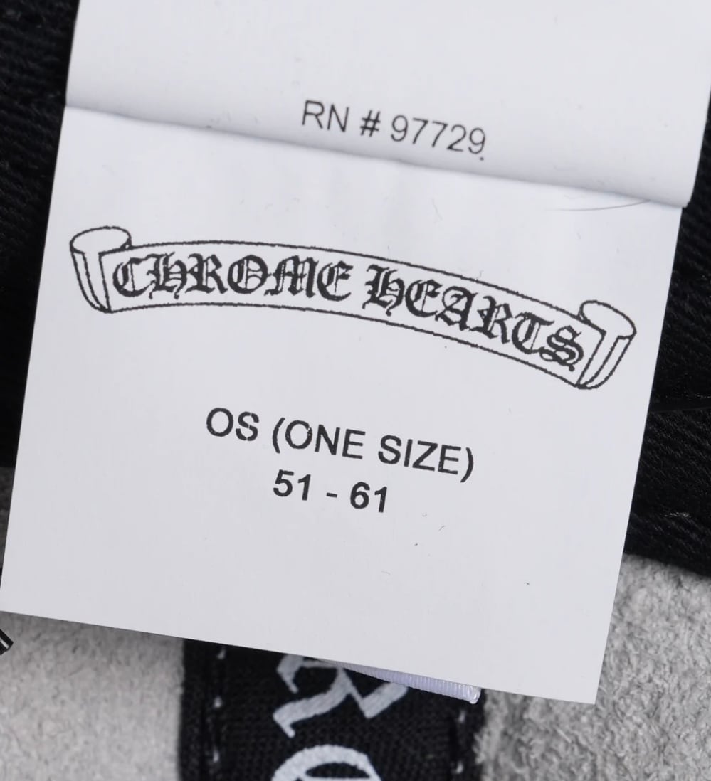 CHROME HEARTS クロムハーツ 迷彩柄 スターパッチ レザーキャップ 帽子