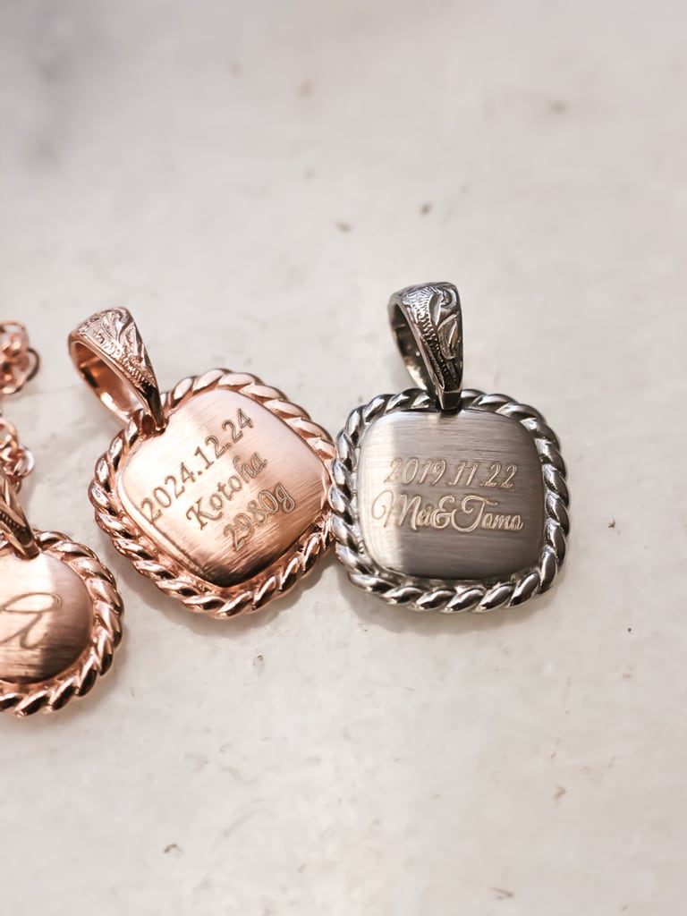 ペア人気 | 次世代ジュエリー/ サビない、荒れない。刻印サービス