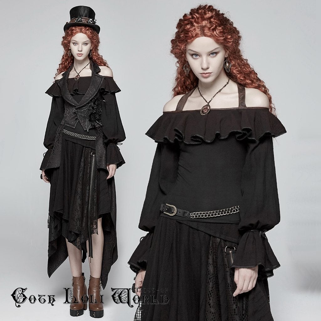 即納/送料無料】AS181 ゴージャスフリル三角帽子ハネつき海賊風トリコーン ハット ファッション ゴシック ゴスロリ パンク ロック ロリィタ  ビジュアル系 V系 モード系 地雷系 | ゴスロリワールド AS181 ゴージャスフリル三角帽子ハネつき海賊風トリコーン ハット ..., image size:1024x1024