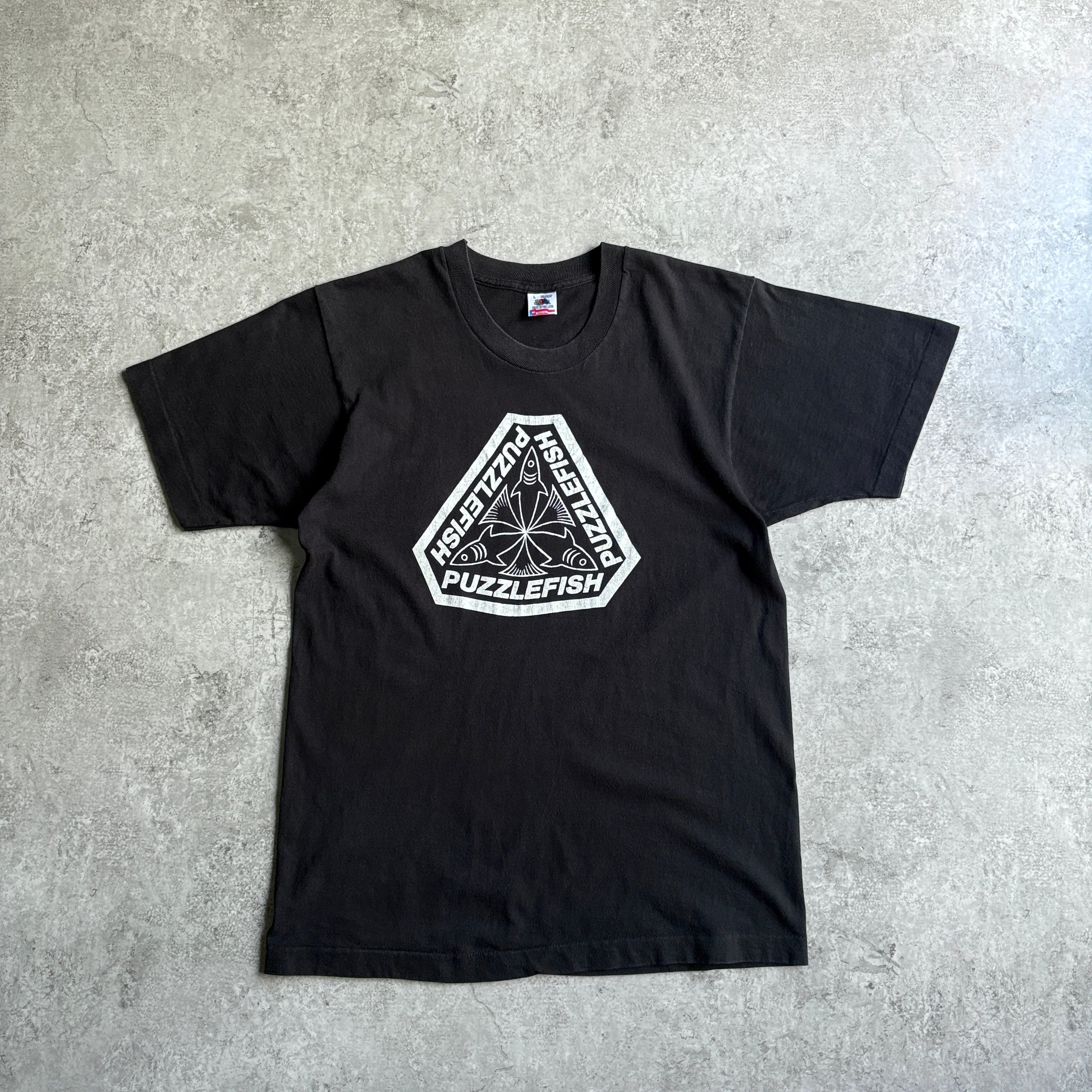 00s 2002年 RAY TROLL Fish Art Printed T-shirt ④ SPAWN TILL YOU