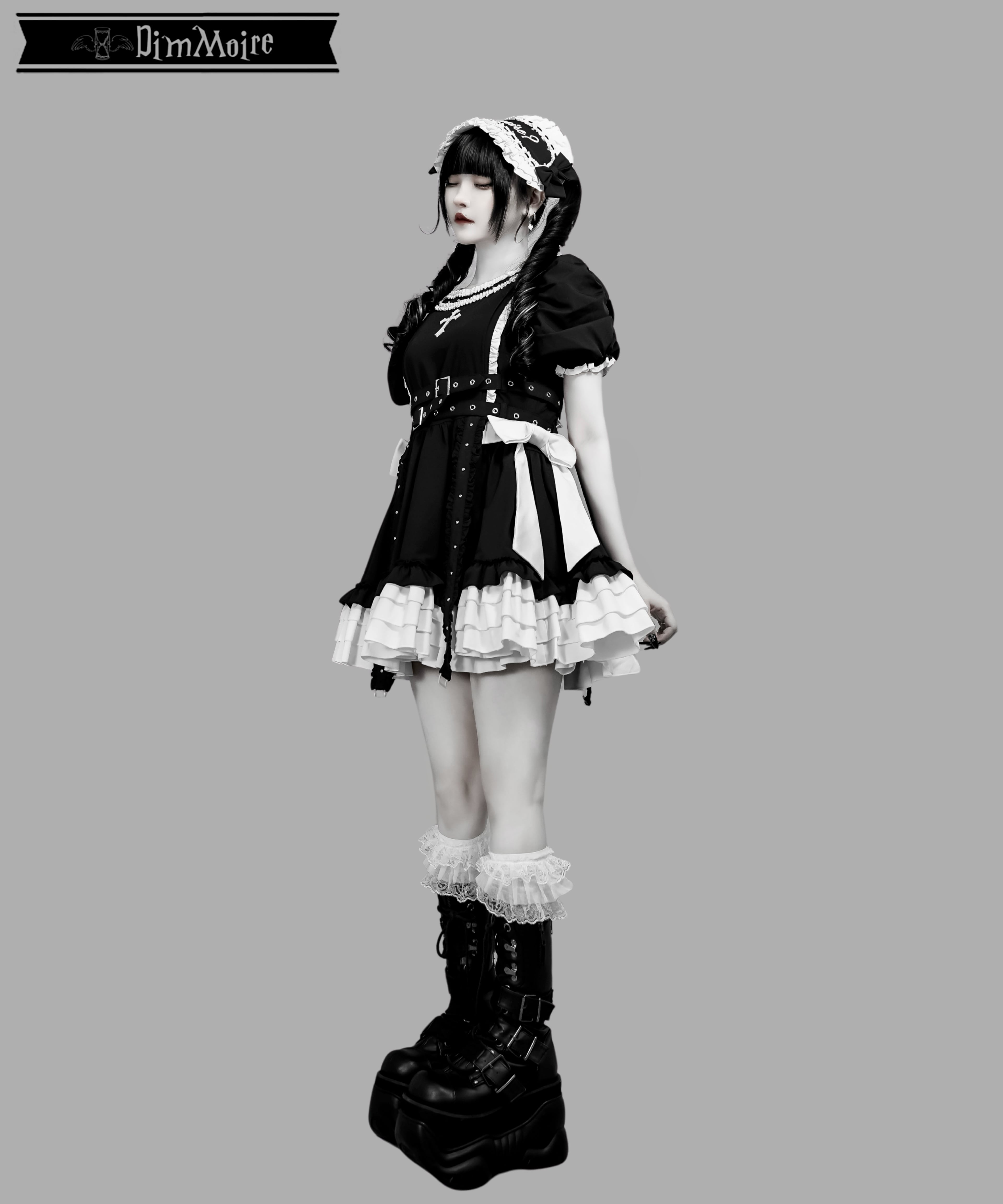 妄愛ホイップヘッドドレス【Black＆White】 | DimMoire