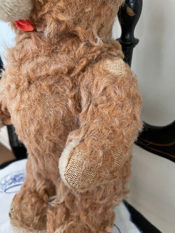 ぬいぐるみ テディベア フランスビンテージ ロン毛のかわいいクマ【99