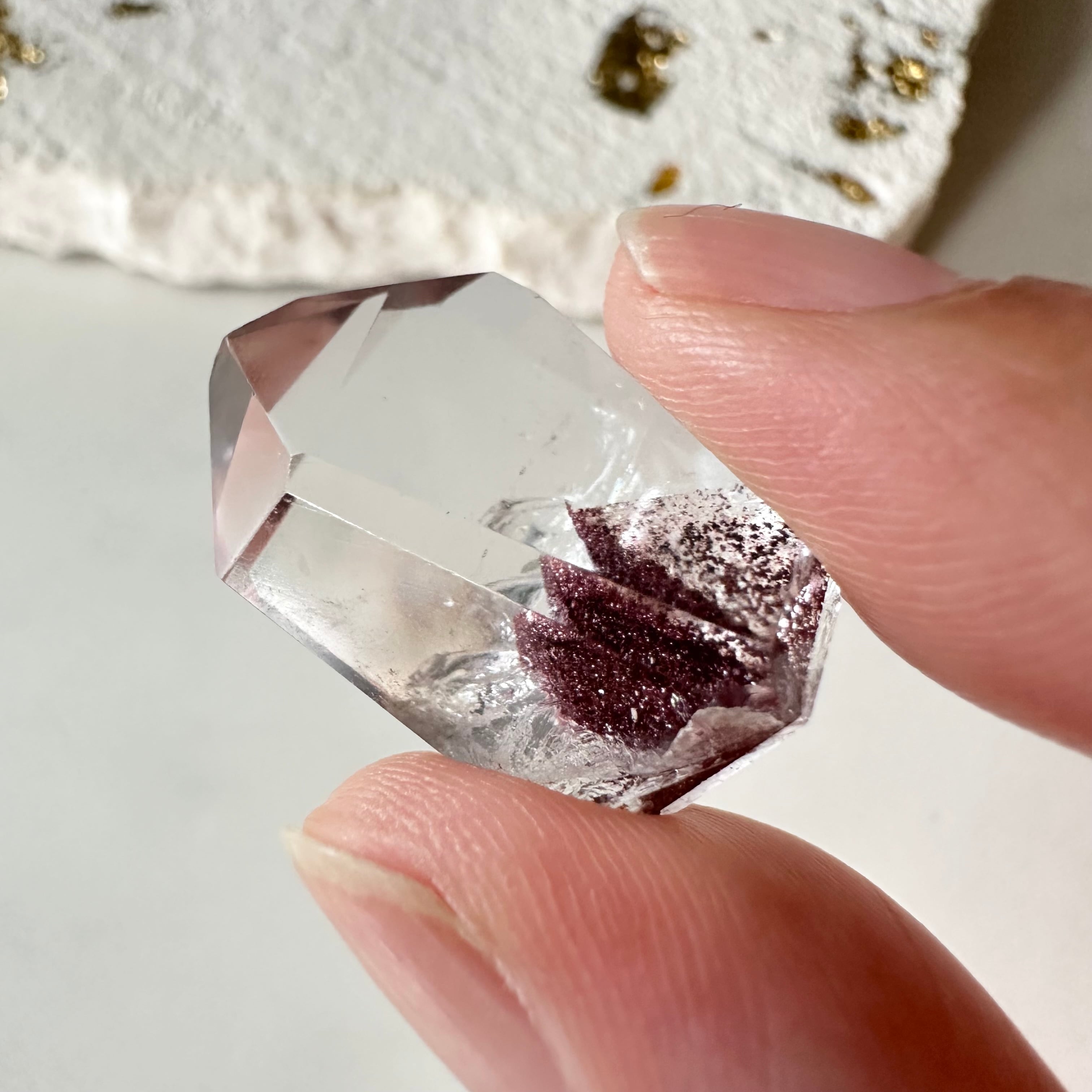 レッドファントムクォーツ／インド アンドラ・プラデーシュ州 | Mt