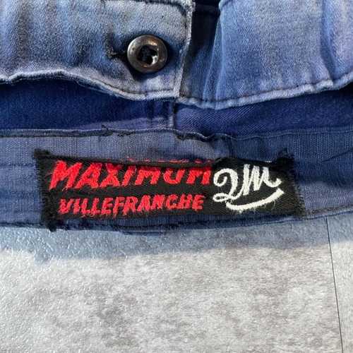 50s パッチワーク 襤褸 Maximum フレンチワーク モールスキンパンツ 詳細写真2