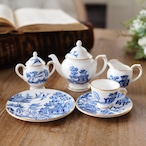 Coalport Willow|コールポート ブルーウィロー ミニチュア ティーセット 6点 thumbnail 1