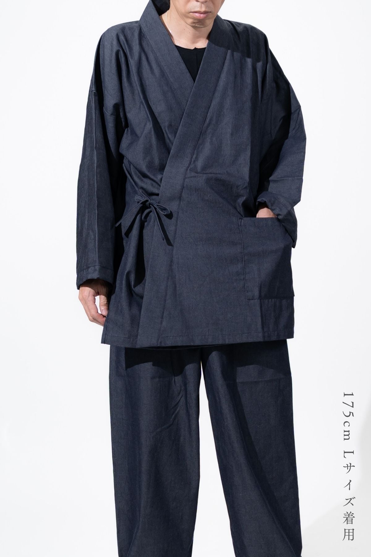数量限定】清涼感を纏う「デニム作務衣-涼- / DENIM SAMUE RYO」【岡山