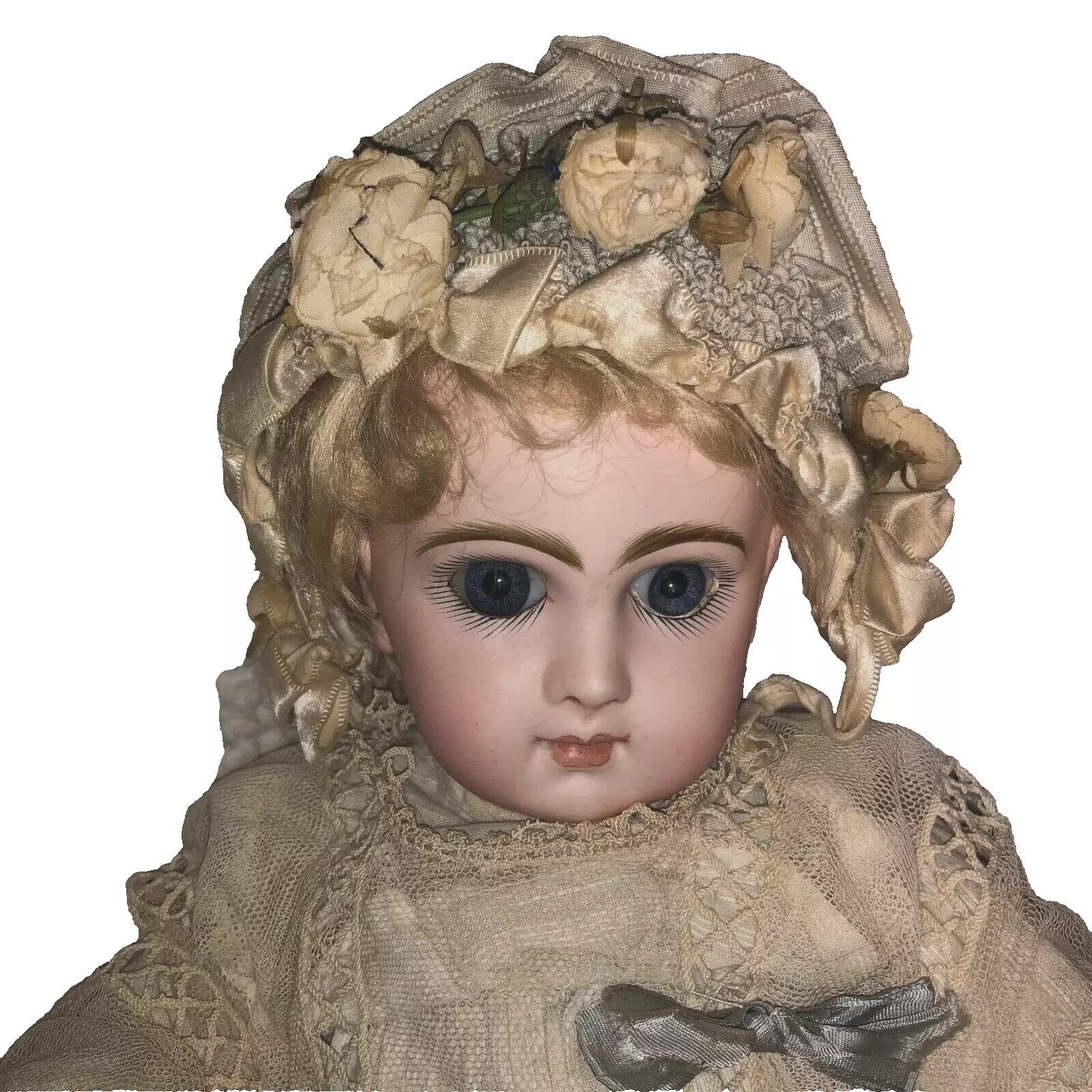 アンティークビスクドール ジュモウ 全身磁器製