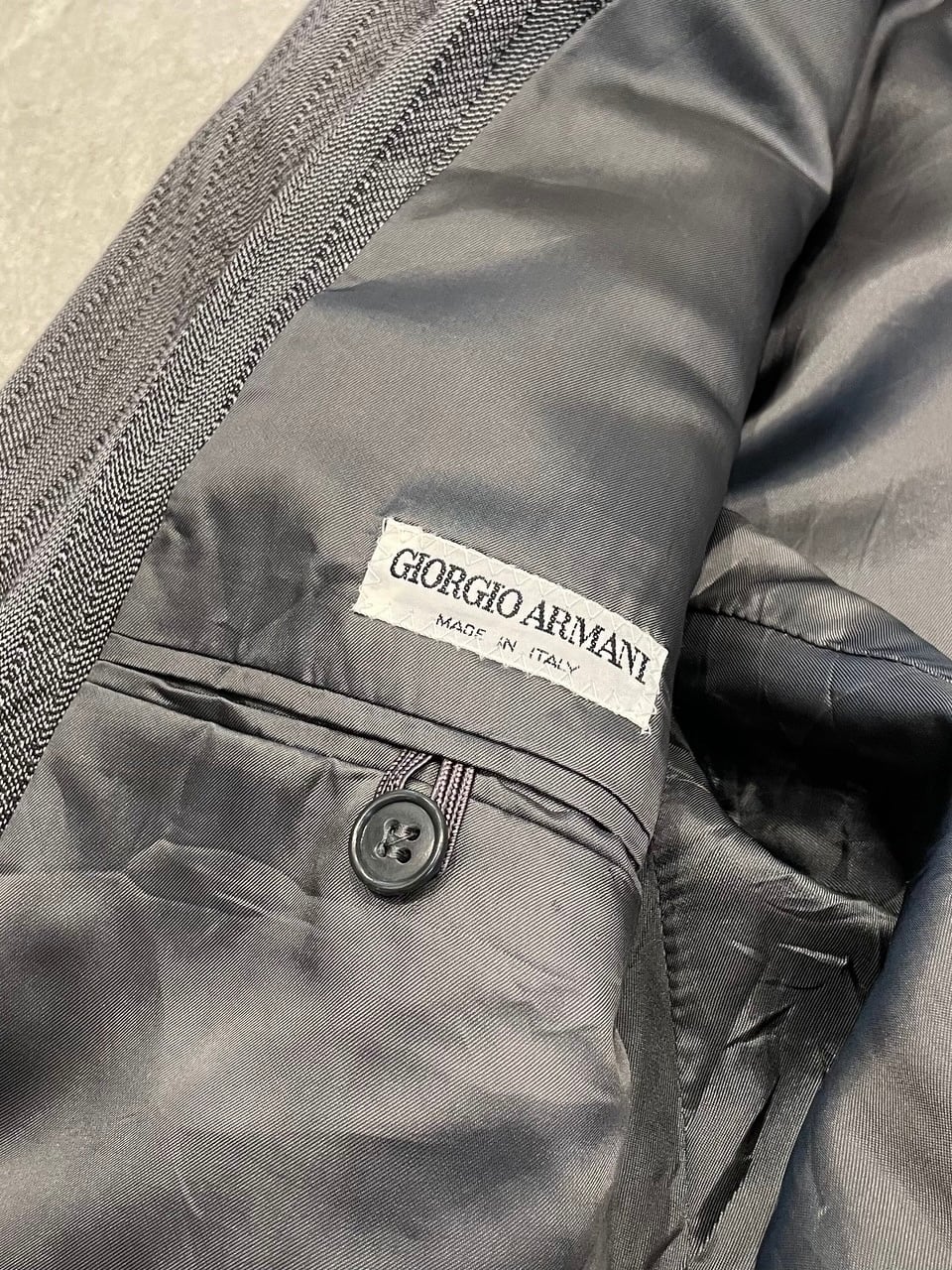 GIORGIO ARMANI × Saks Fifth Avenue” Tailored Jacket MADE IN ITALY