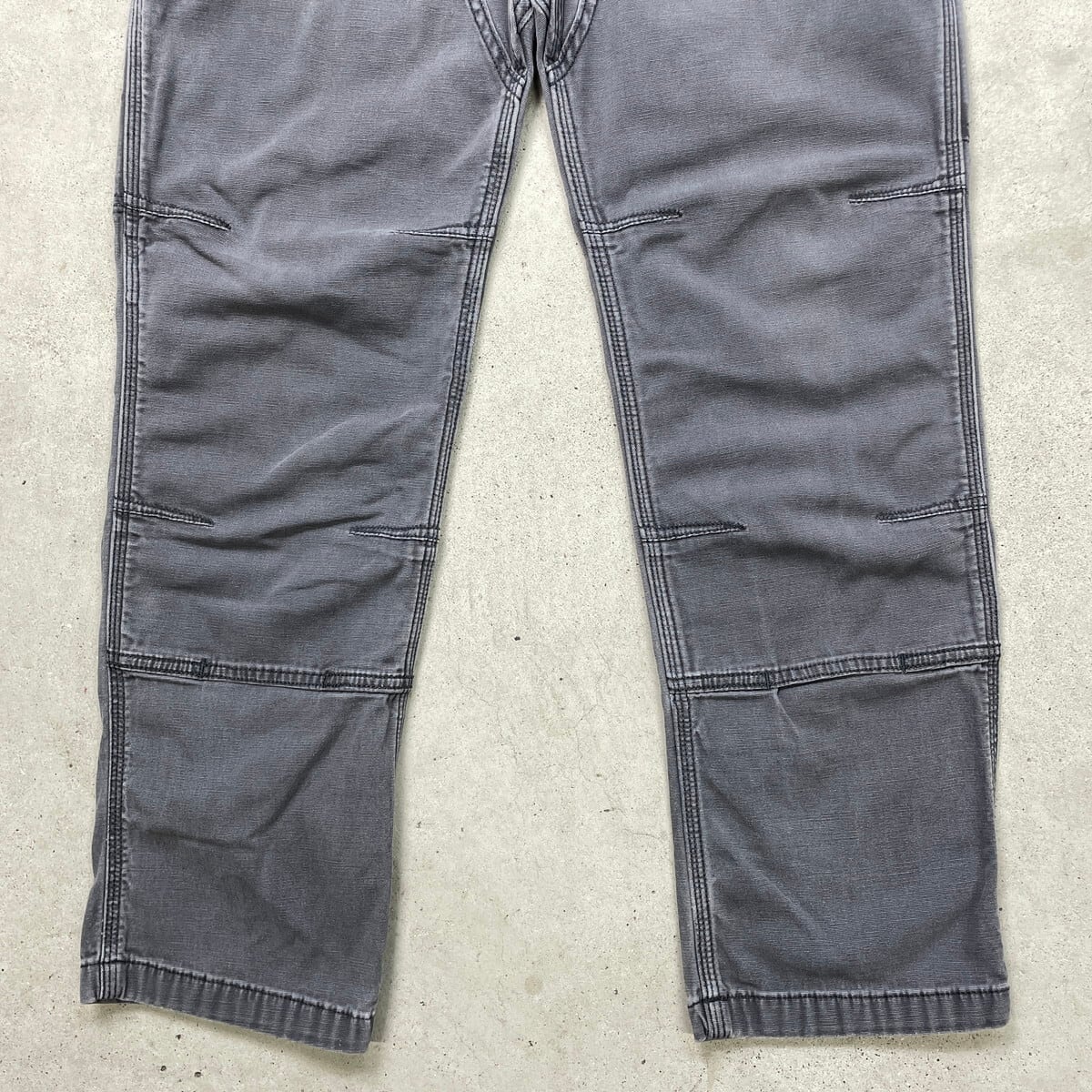 希少　GVL　カーハート　ダブルニーダックペインターパンツ　古着　グレー　W38 希少 GVL カーハート ダブルニーダックペインターパンツ 古着 グレー