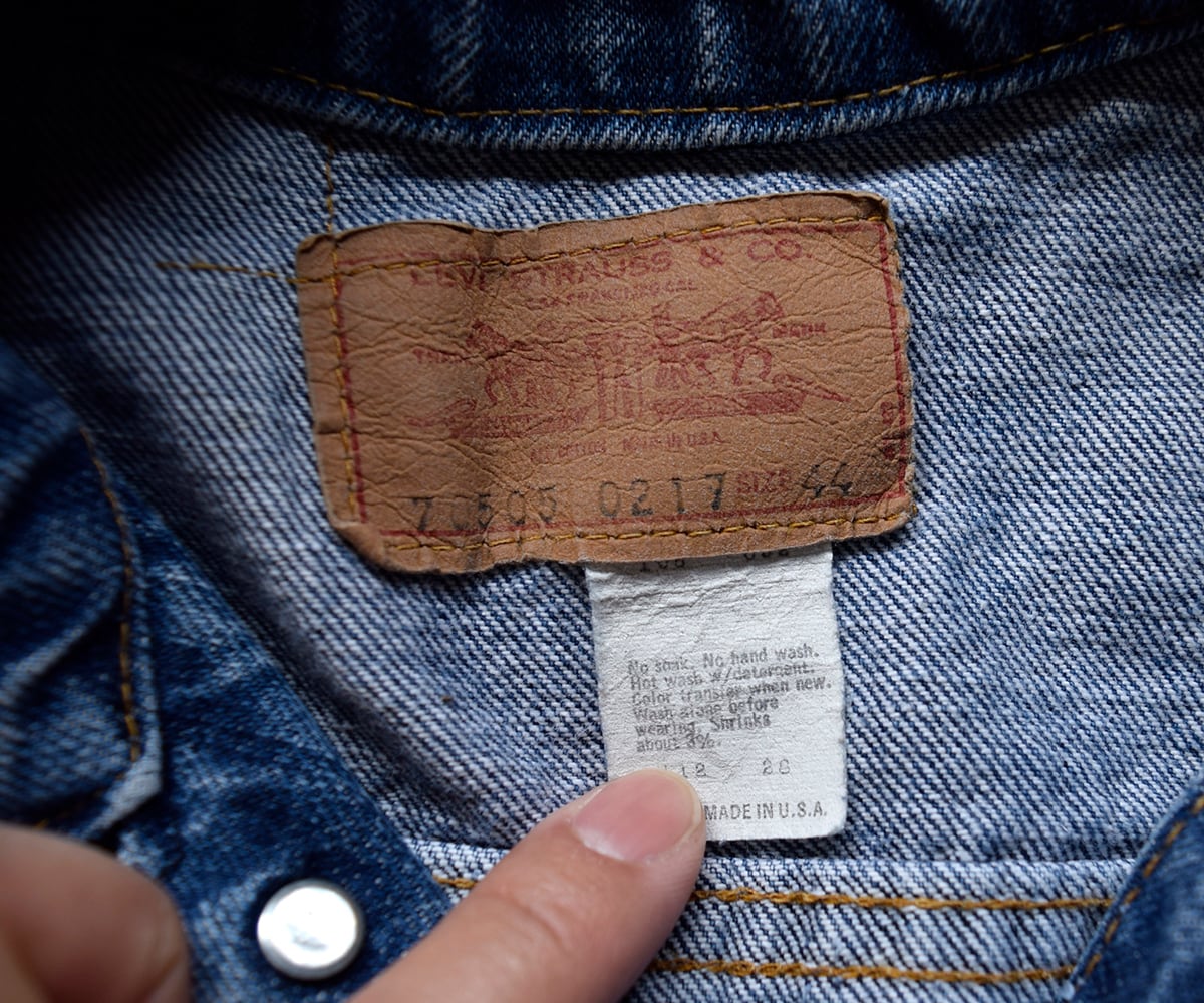 70s Levi's 70505-0217 4th 44 | SECOND TIME GLORY | ヴィンテージ