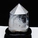 水晶 六角柱 水晶 ポイント 台座付属 一点物 152-3764