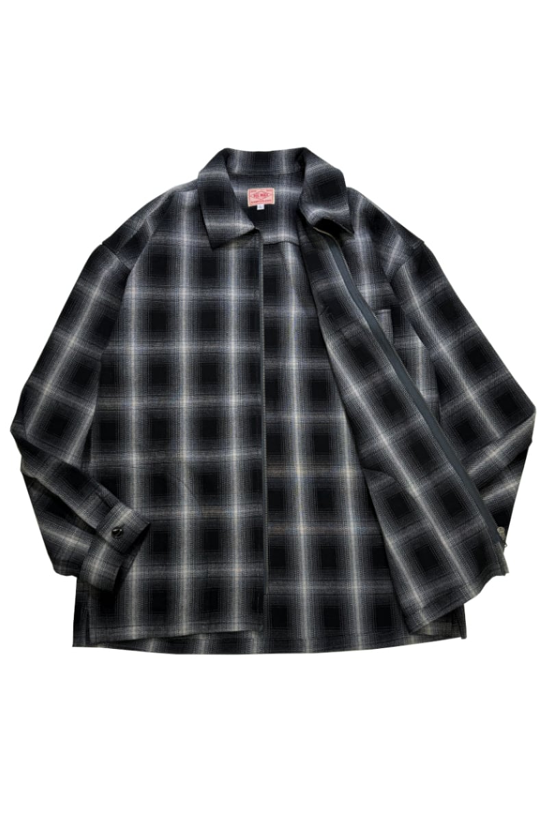 Heavy Flannel Zip Shirt Jacket - 102535700 | 【BIG MIKE / ビッグ