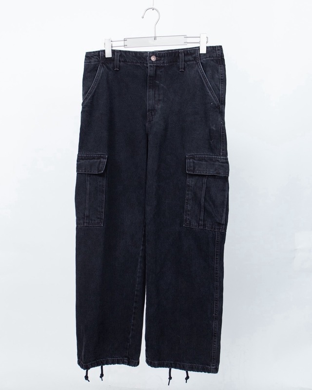 "Levi's" cargo pocket baggy denim trousers