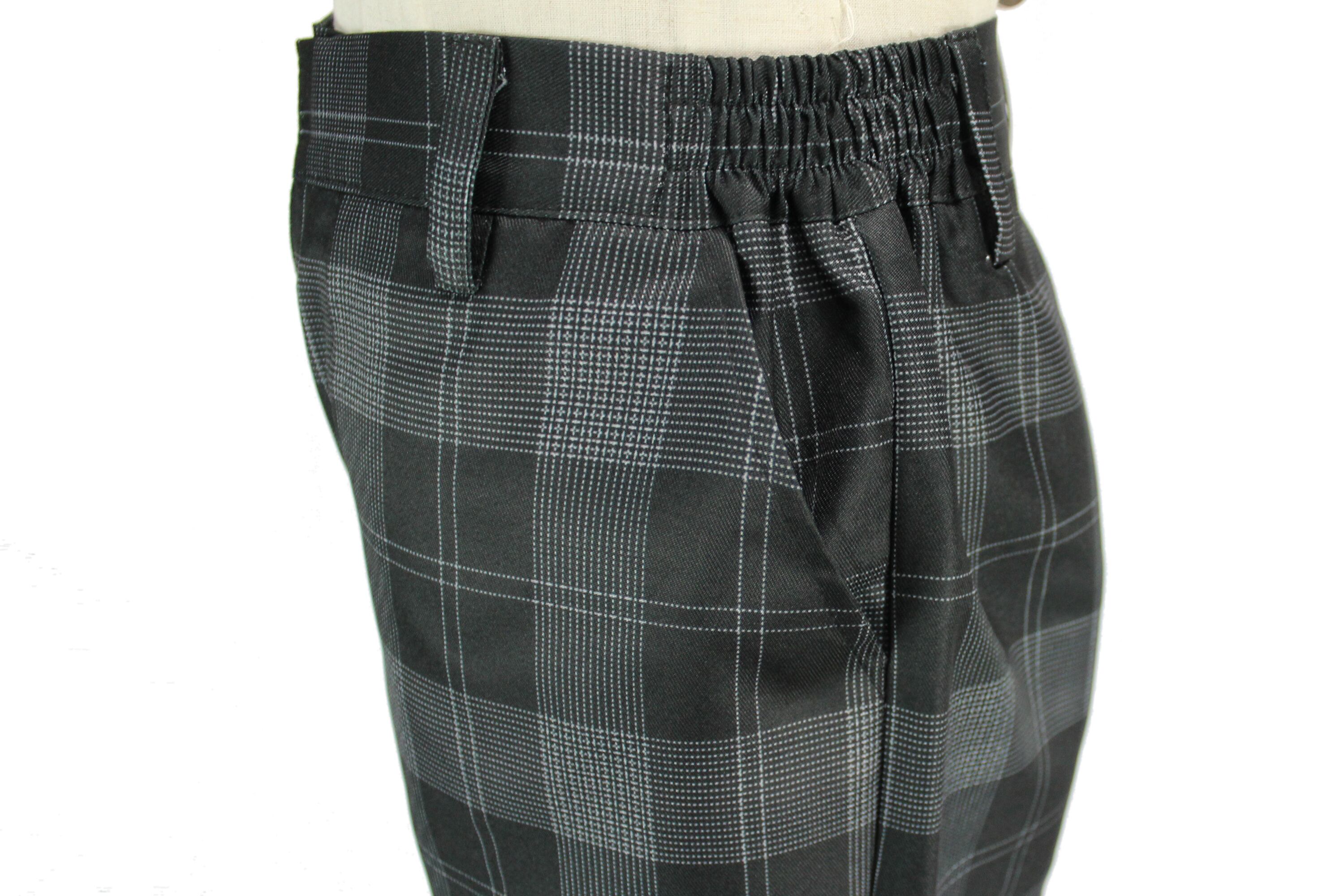 コスプレ衣装 汎用 タータングレーチェック ズボン あんさんぶるスターズ 夢ノ咲学院男子制服 アイドリッシュセブン アイナナ学園 制服 等 キャラクターコスやオリジナルコスやに最適 即納品 文化雑貨スタジオ凛 コスプレ 撮影用衣装 ウィッグ 小道具