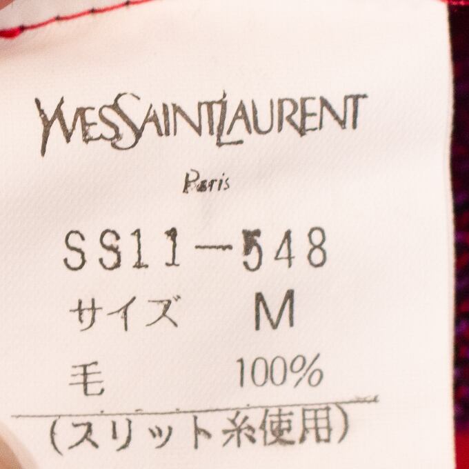 Yves Saint Laurent幾何学模様カーディガン | 5Vintage Yves Saint Laurent幾何学模様カーディガン | 5Vintage