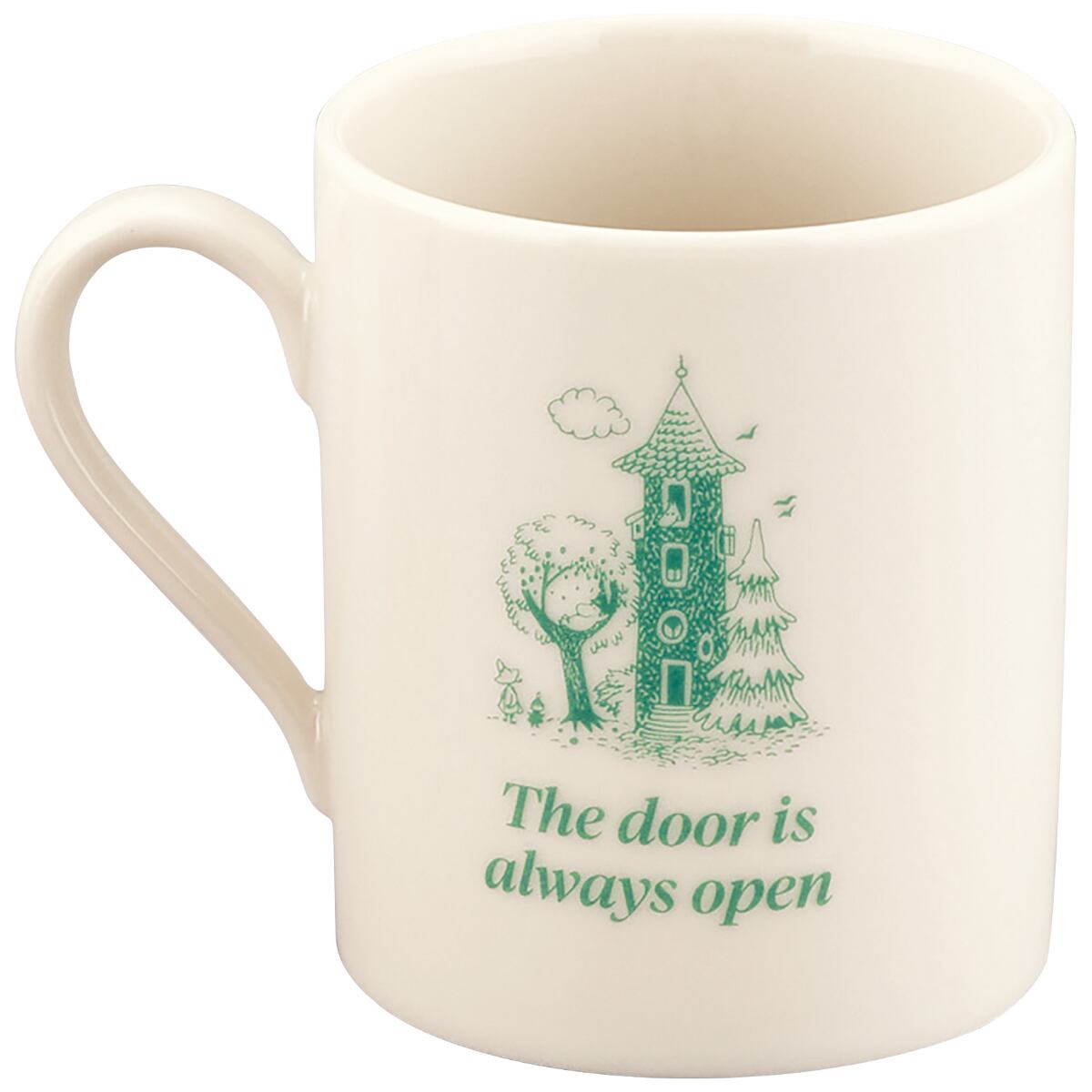 〘激レア〙美品・ムーミンマググリーン アラビア ムーミンコレクション Arabia ムーミン グリーン みどり 緑