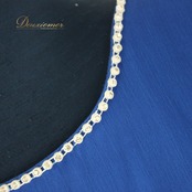 社交ダンス 衣装 ドレス ワンピース ステージ衣装 パーティ衣装 女性用 レディース オールシーズン 青 A vivare アビバーレ ブルー系 花柄 ラインストーン サテン エレガント おしゃれ フォーマル 薄手 カジュアル 伸縮性 着心地良い デザイン